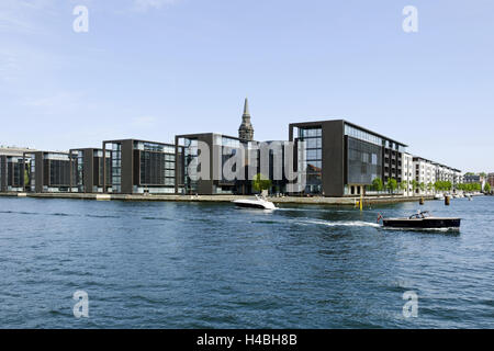 Modern architecture in the district Christianshavn, Copenhagen, Denmark, Scandinavia, Stock Photo