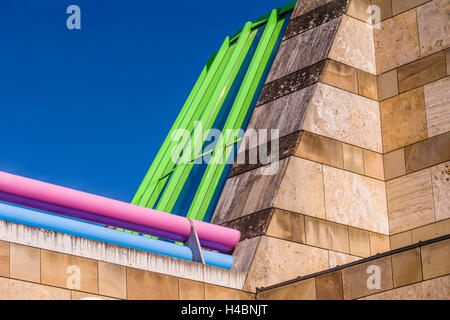 Germany, Baden-Wurttemberg, Stuttgart, Neue Staatsgalerie (new state gallery), architectural detail Stock Photo