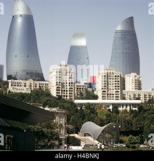 City centre of Baku Stock Photo