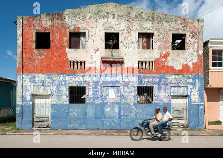 The Dominican Republic, the east, Sabana de la Mar, house ruin, Stock Photo