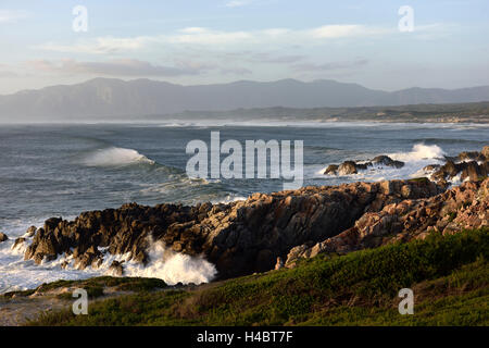 Grootbos Nature Reserve, coastal landscpae near De Kelders, South Africa, Western Cape Stock Photo