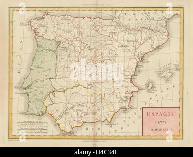 HISPANIA IBERIA: Ancient Spain & Portugal. Roman names & roads. SDUK ...