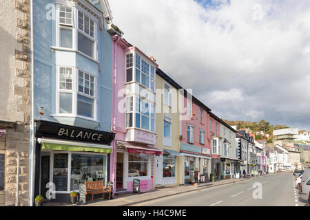 The Welsh coastal town of Aberdovey (Aberdyfi), Gwynedd, West Wales, UK Stock Photo