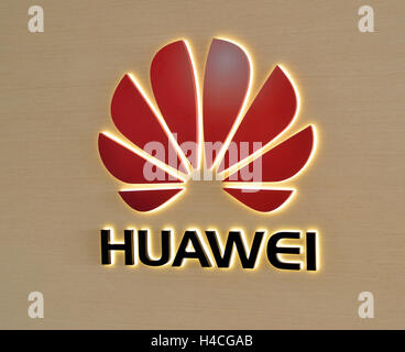 HUAWEI Logo. Stock Photo