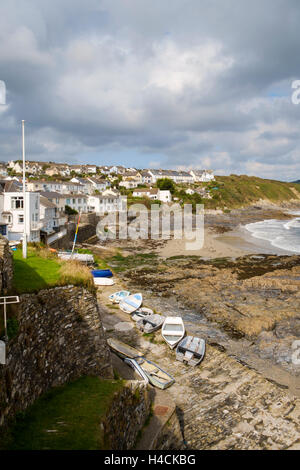 Portscatho, Roseland Peninsula, Cornwall, England, United Kingdom Stock Photo