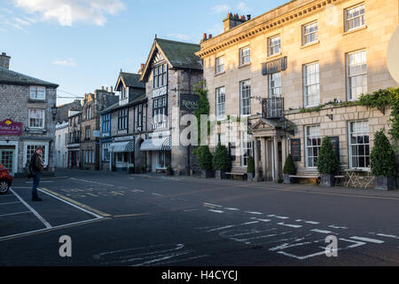 Market town of Kirkby Lonsdale in the Lake District, Cumbria, UK Stock Photo
