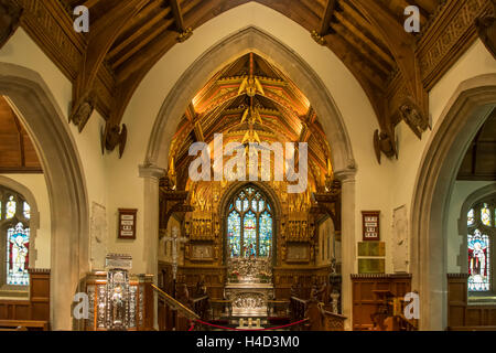 Altar in St Mary Magdalene's Church, Sandringham House, Norfolk, England
