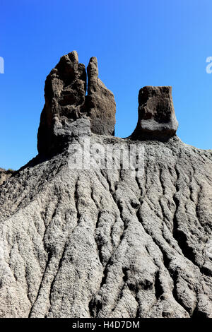 Republic Colombia, scenery in the department Huila in the Tatacoa desert, bile formation, Stock Photo