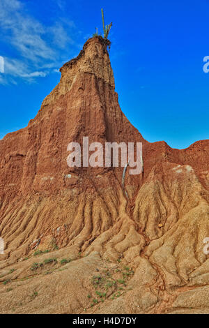 Republic Colombia, Tatacoa desert, scenery in the department Huila, Desierto de la Tatacoa Stock Photo