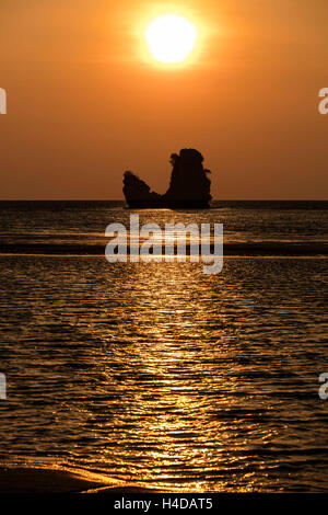 Tanjung Rhu Beach, beach, Malaysia, Kedah, Langkawi, sundown Stock Photo