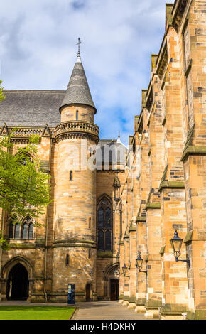 Inner court of Glasgow University - Scotland Stock Photo