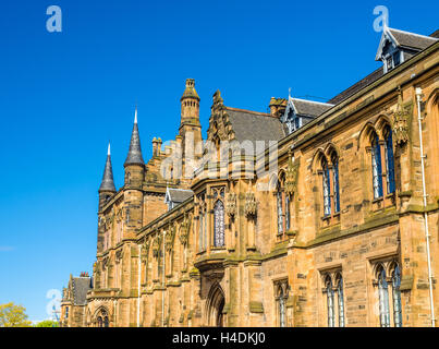 University of Glasgow Main Building - Scotland Stock Photo