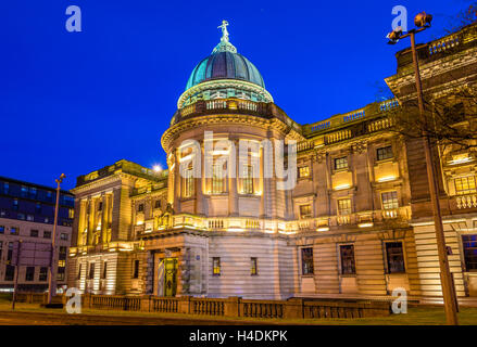 The Mitchell Library, a large public library in Glasgow, Scotland Stock Photo