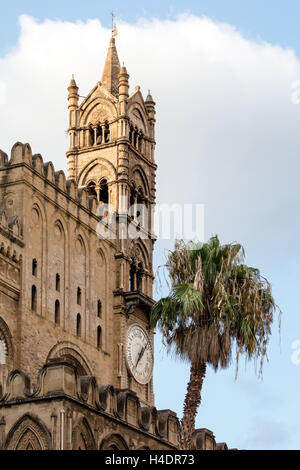 Palermo Cathedral, dedicated to Our Lady of the Assumption, built in 1179-85 Stock Photo