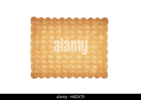 Butterkeks is german for butter biscuit or shortbread cookie Stock Photo