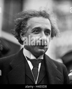 Albert Einstein (1879-1955) in Washington DC, c.1921-1923 Stock Photo