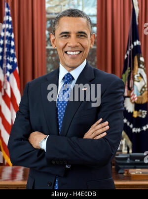 Barack Obama. Official White House portrait of Barack Obama, the 44th President of the USA, December 2012