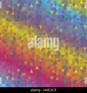 An abstract background made from colorful geometric triangles. Vector EPS 10 available. Stock Vector