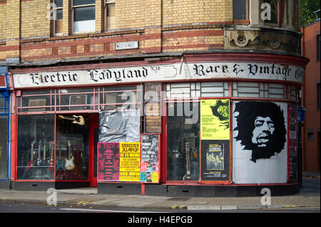 The Old Market Quarter of Bristol,UK. 'Old Market' city cities street streets Stock Photo