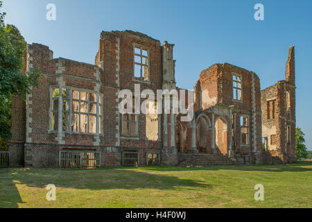 Houghton House Ruins, Ampthill, Bedfordshire, England Stock Photo