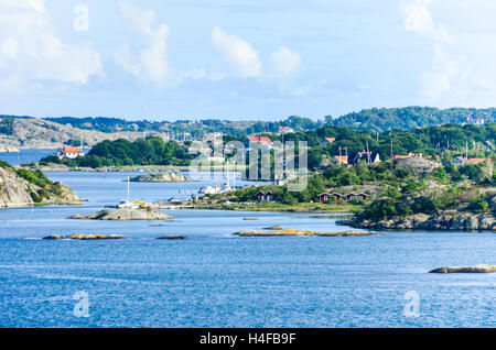 Entrance of Göteborg / Gothenburg from the Göta älv/river, Sweden Stock Photo