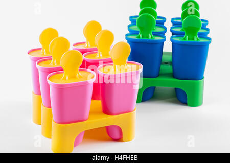 chocolate popsicle Stock Photo