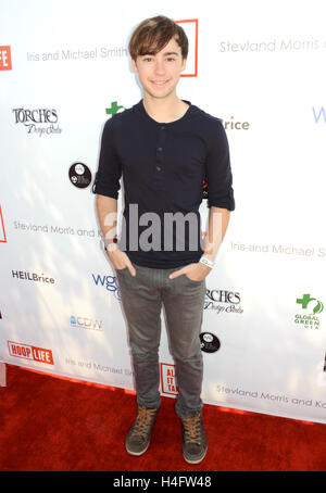Chad Robert arrives at the 4TH Annual Kailand Obasi Hoop-Life ...