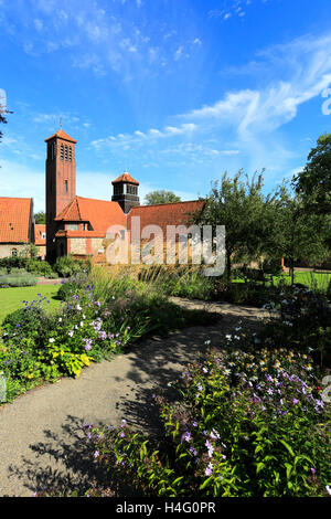 The Shrine of our lady of Walsingham in Little Walsingham village, North Norfolk, England, UK Stock Photo