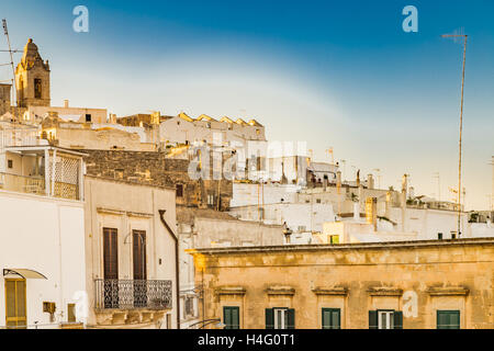 ancient buildings in Ostuni, The White City