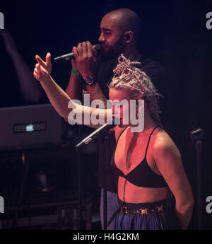 Anne-Marie of Rudimental performing at The Regency Ballroom in San ...