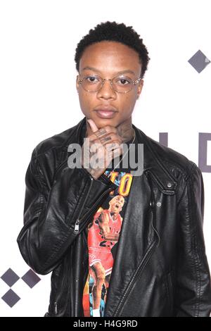 New York, NY, USA. 15th Oct, 2016. Levi Carter attends TIDAL's Second Annual Philanthropic Festival, TIDAL X: 1015 in partnership with Robin Hood at Barclays Center on October 15, 2016 in New York City. Credit:  Diego Corredor/Media Punch/Alamy Live News Stock Photo