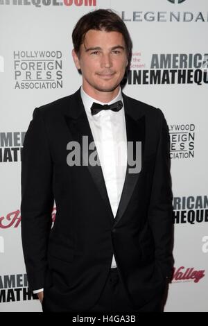 Beverly Hills, CA. 14th Oct, 2016. Josh Hartnett at arrivals for American Cinematheque's 2016 Award Show, The Beverly Hilton Hotel, Beverly Hills, CA October 14, 2016. © Priscilla Grant/Everett Collection/Alamy Live News Stock Photo