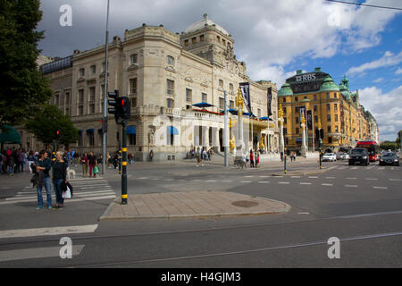 Sweden's capital city Stockholm is clean, green, cultured and cosmopolitan.  Stockholm, Sweden. Stock Photo