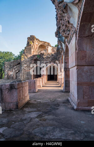 Old historic building made bu Mughal rulers in Madhya Pradesh Stock ...