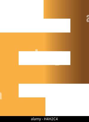 Geometric Abstract Sign AI 8 supported. Stock Vector