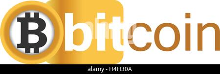 Bitcoin Logo Concept Design. Stock Vector