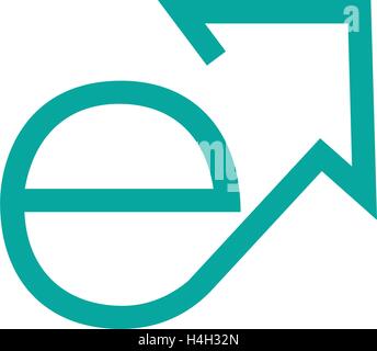 Arrow icon design concept. AI 10 supported. Stock Vector