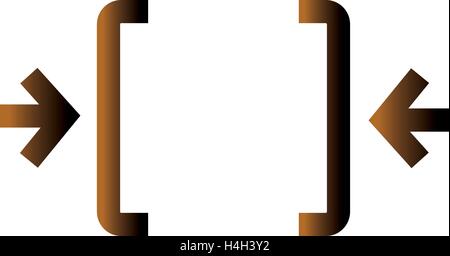 Arrows Icon Design. AI 8 Supported. Stock Vector