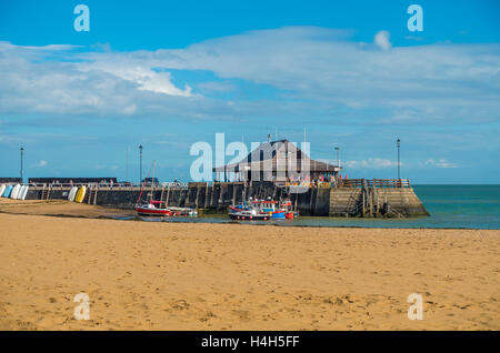 Broadstairs Harbour Viking Bay Thanet Kent England Stock Photo