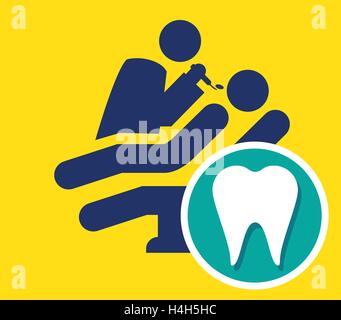Dentist Icon, AI 8 supported. Stock Vector