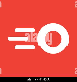 Wheel Self-Balance Scooter Icon Design. EPS 8 supported. Stock Vector