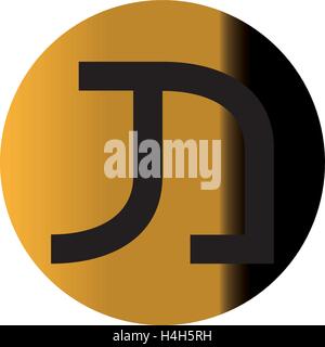 Monogram Concept Design, EPS 8 supported. Stock Vector