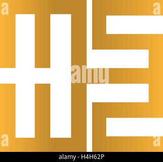 MS Logo Design, AI 10 supported. Stock Vector