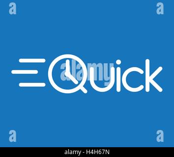 Quick Logo Concept Design, AI 8 supported Stock Vector Image & Art - Alamy