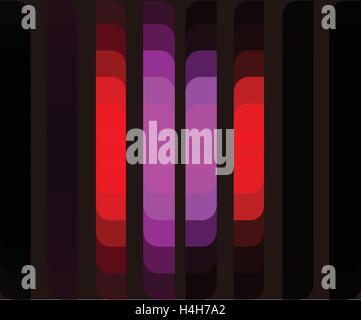 Background with Vertical Color Cells. Stock Vector