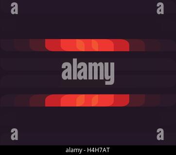 Background with Horizontal Color Cells. Stock Vector