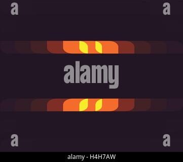 Background with Horizontal Color Cells. Stock Vector