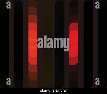 Background with Vertical Color Cells. Stock Vector