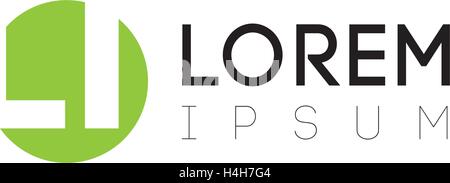 LI Logo Template Design. EPS 8 supported. Stock Vector