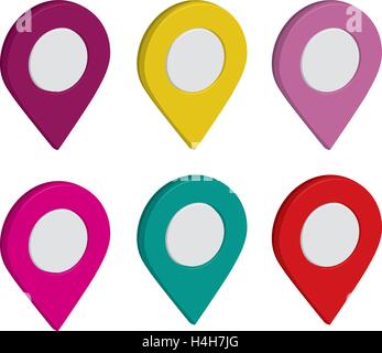 3D Pin Icon Design, EPS 10 supported Stock Vector Image & Art - Alamy